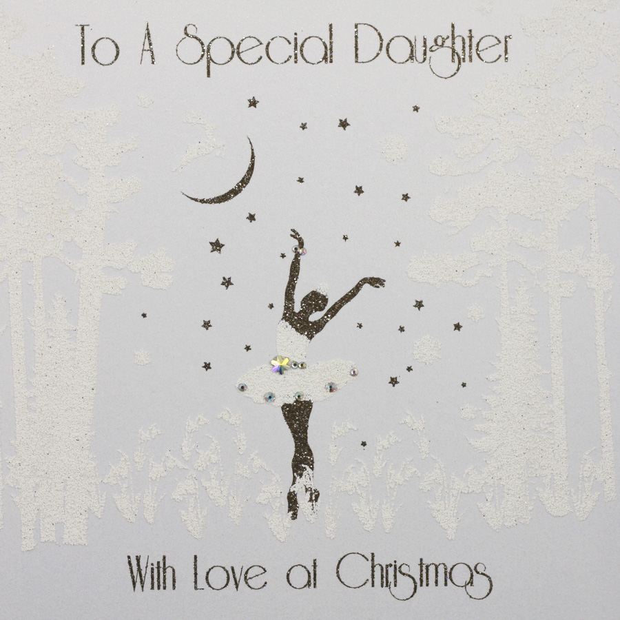 To A Special Daughter - Handmade Christmas Card - MK18