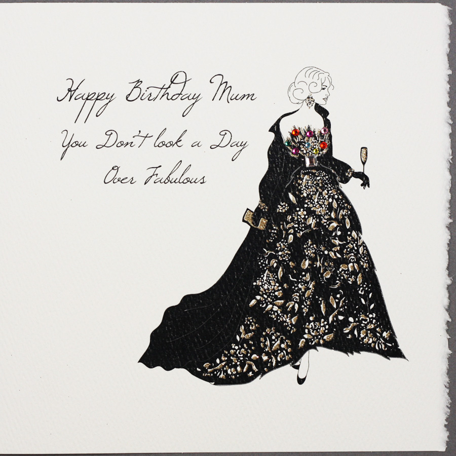 Happy Birthday Mum - Handmade Birthday Card - S39