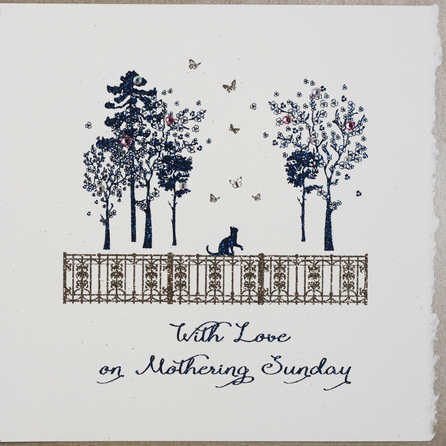 With Love On Mothering Sunday - Mother's Day Card - FM9