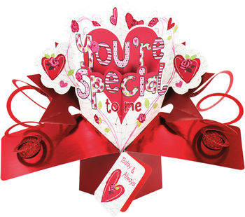 You're Special To Me - Open / Valentine's Pop Up Card - VPOP031