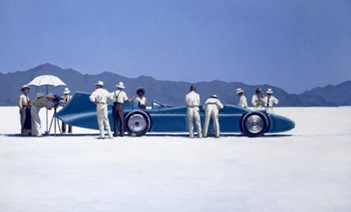 Bluebird At Bonneville  -  Jack Vettriano Open Greeting Card    -   HPC008