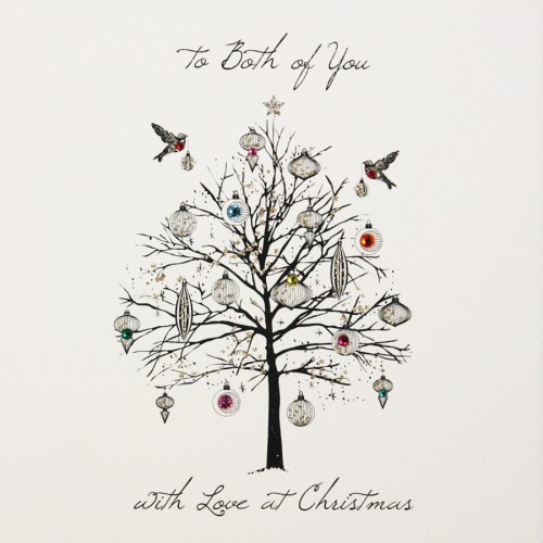 To Both Of You  -  Handmade Christmas Card  -  M29