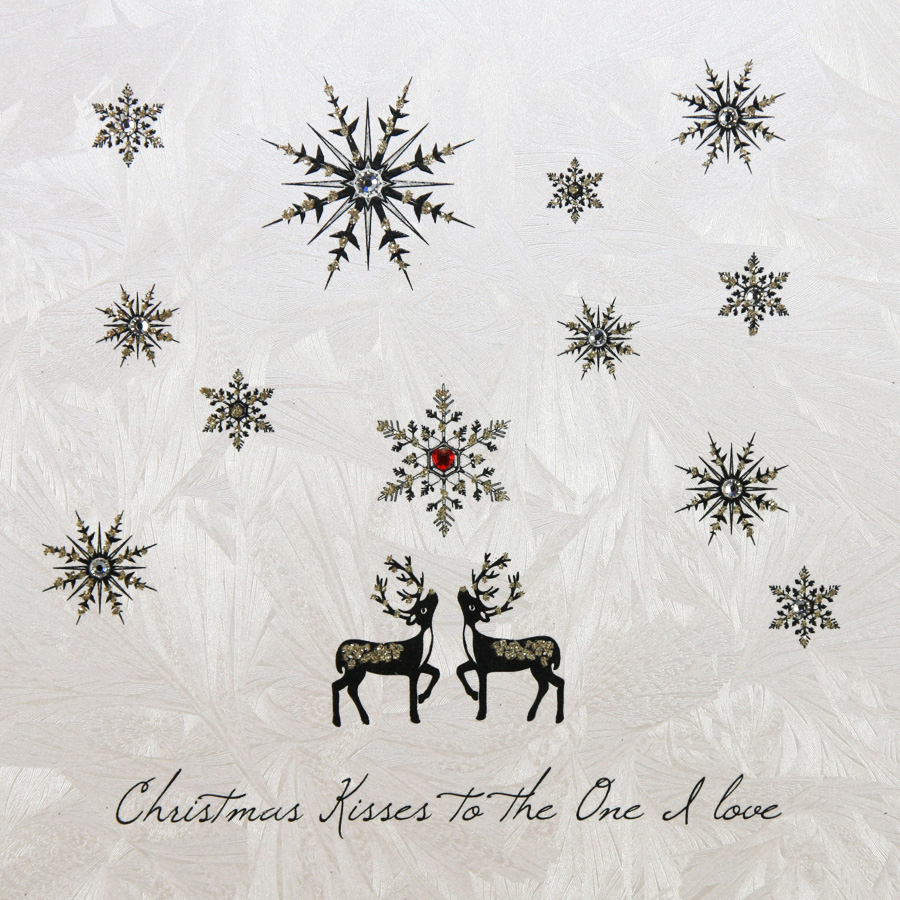 To The One I Love - Handmade Christmas Card - Z17