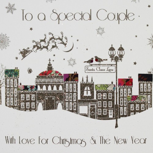 To a Special Couple  -  Handmade Christmas Card  -  MBX21