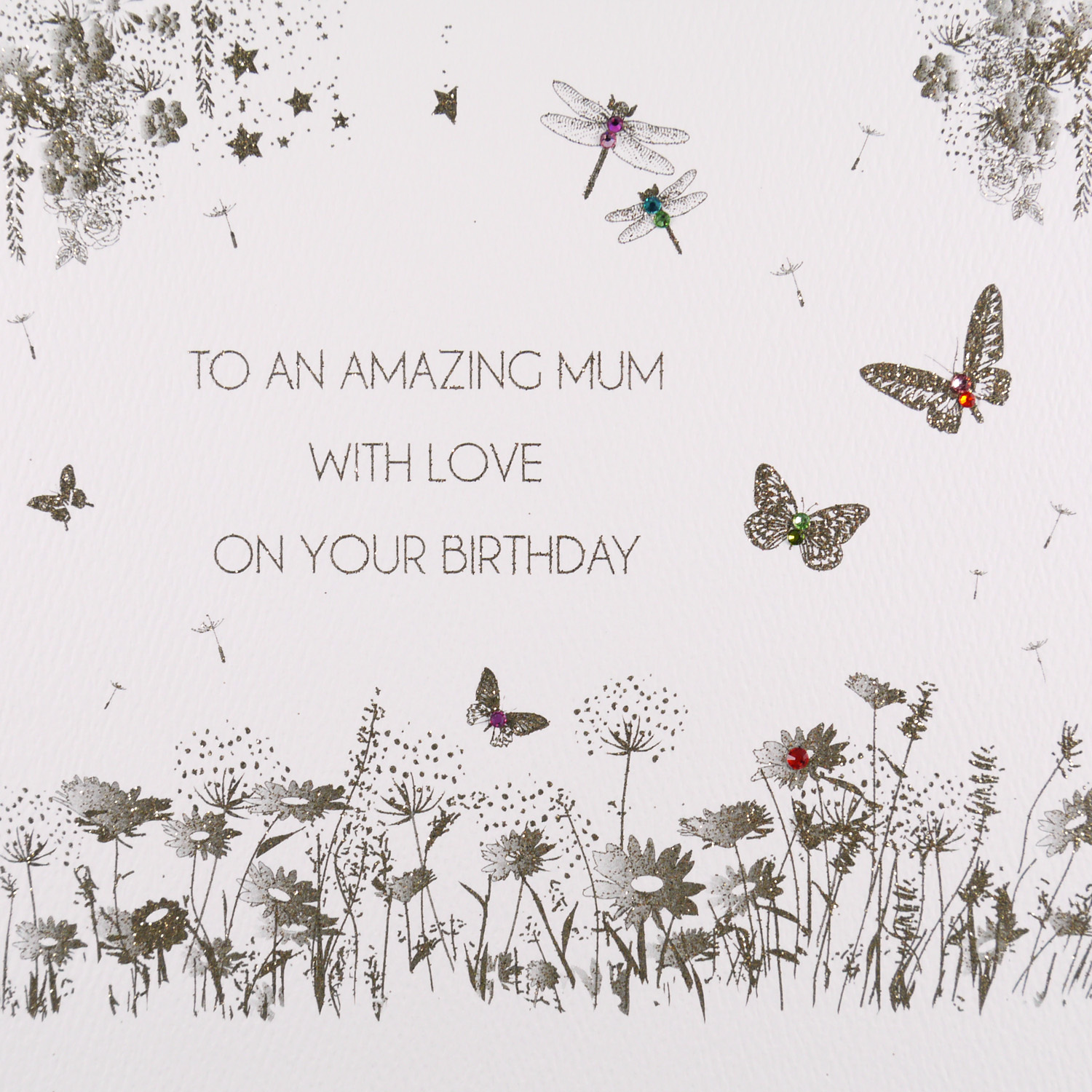 To An Amazing Mum - Handmade Birthday Card - GS15