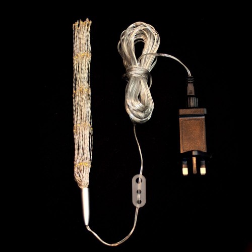 Starburst Silver 50 cm Indoor / Outdoor Led Light Ornament - Image 4