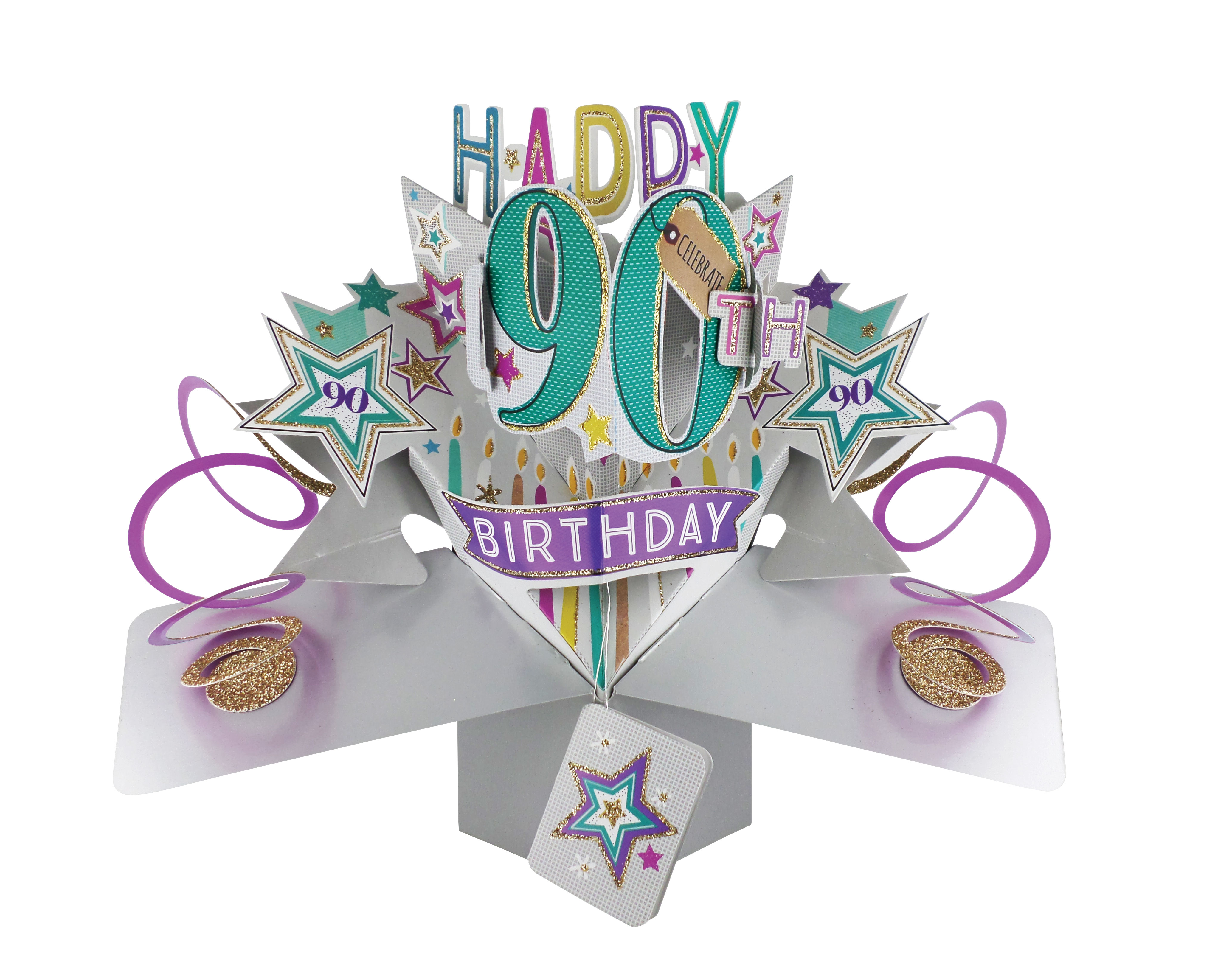 90th Birthday Card Ideas To Make - Printable Templates Free