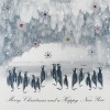 Merry Christmas / Happy New Year -  Handmade Open Christmas Card   /  CYM6