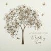 With Love On Your Wedding Day  -  Large Handmade Wedding Card  /  GSL13