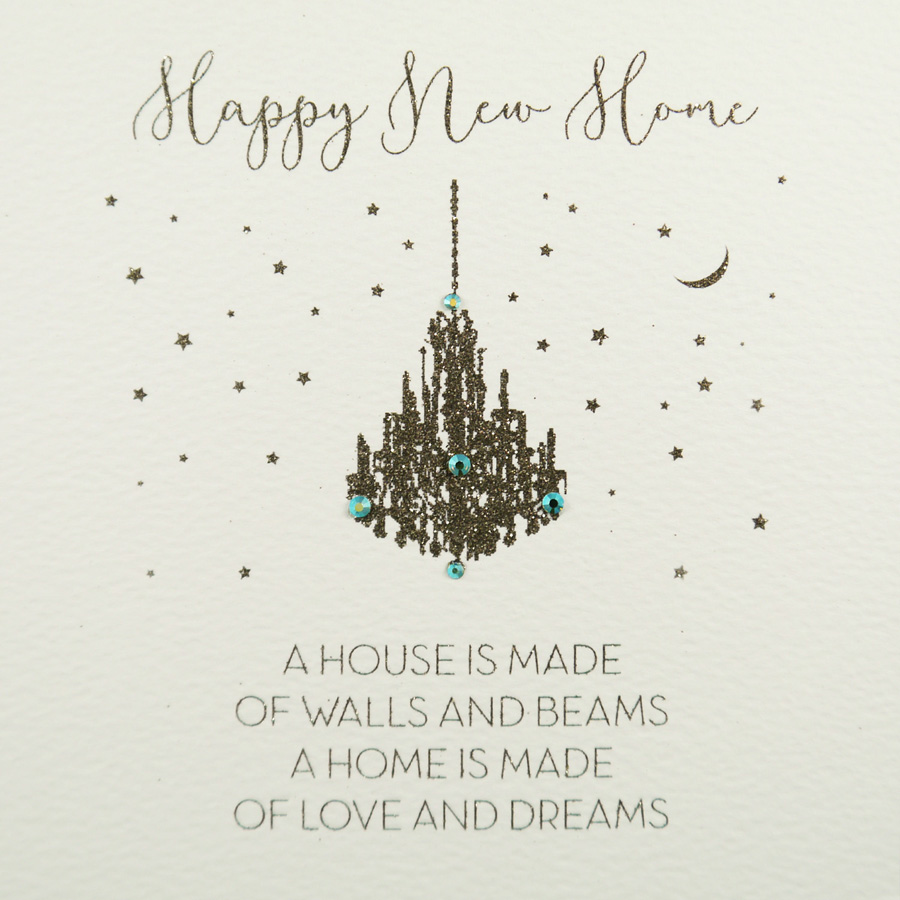 Happy New Home - Handmade Greeting Card / GSM31