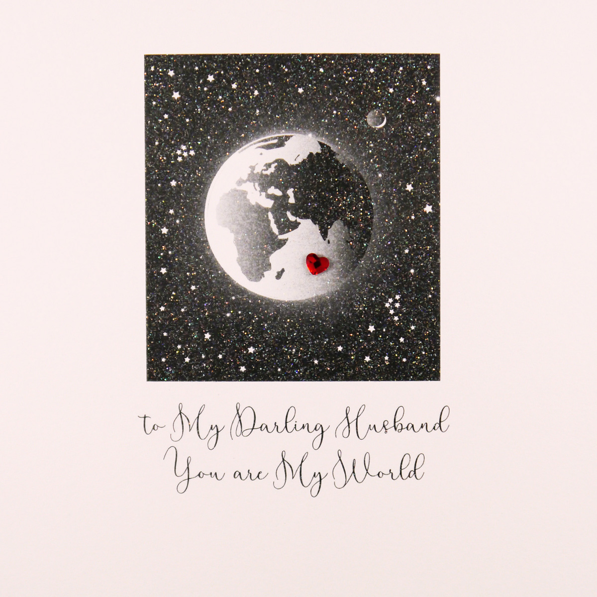 To My Darling Husband - Handmade Open / Valentine's Day Card - SAM15