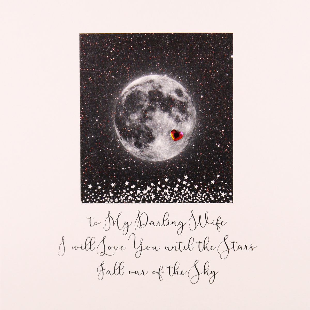 To My Darling Wife - Handmade Open / Valentine's Day Card - SAM16