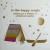 A Lifetime Of Adventures Together  -  Handmade Wedding Card  /  NE26
