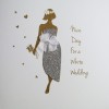 Nice Day For a White Wedding  -  Handmade Wedding Card  /  NE27