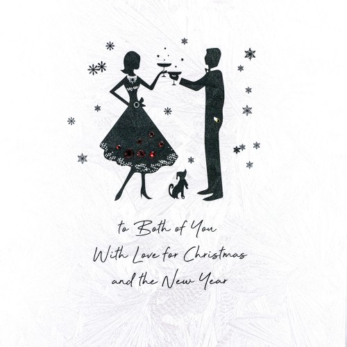 To Both Of You  -  Handmade Christmas Card   /  DR20