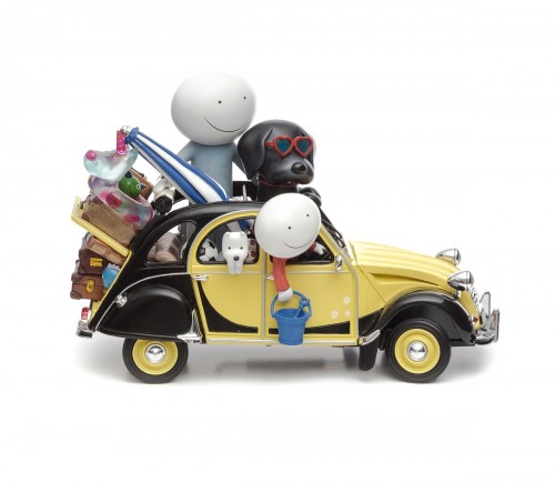 Love Overload  - Cold Cast Porcelain Sculpture By Doug Hyde