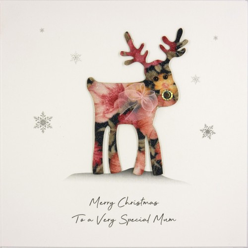 To A Very Special Mum  -  Handmade Christmas Card   /  RA10