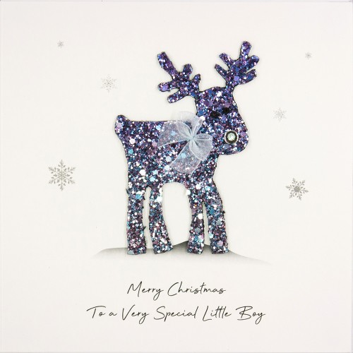 To A Very Special Little Boy -  Handmade Christmas Card   /  RA5