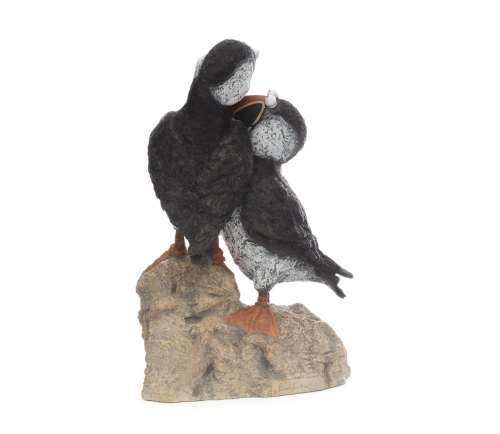 Rocky Romance  - Cold Cast Porcelain Sculpture By Rebecca Lardner - Image 4
