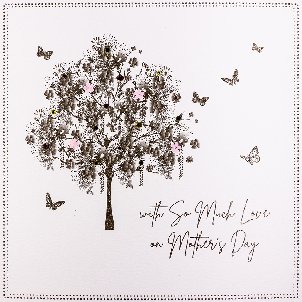 With So Much Love - Large Handmade Mother's Day Card / EML1