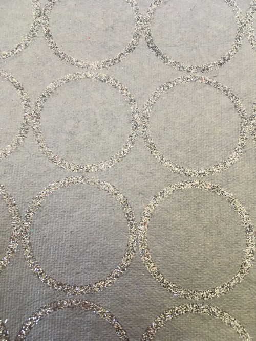 Silver Circle Print Gift Bag - Image 2